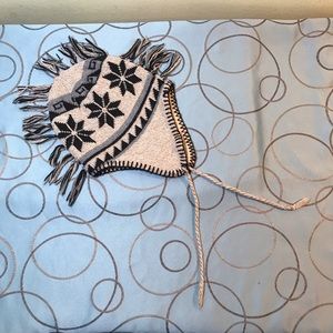 Mohawk Style Winter Earflap Knit Beanie